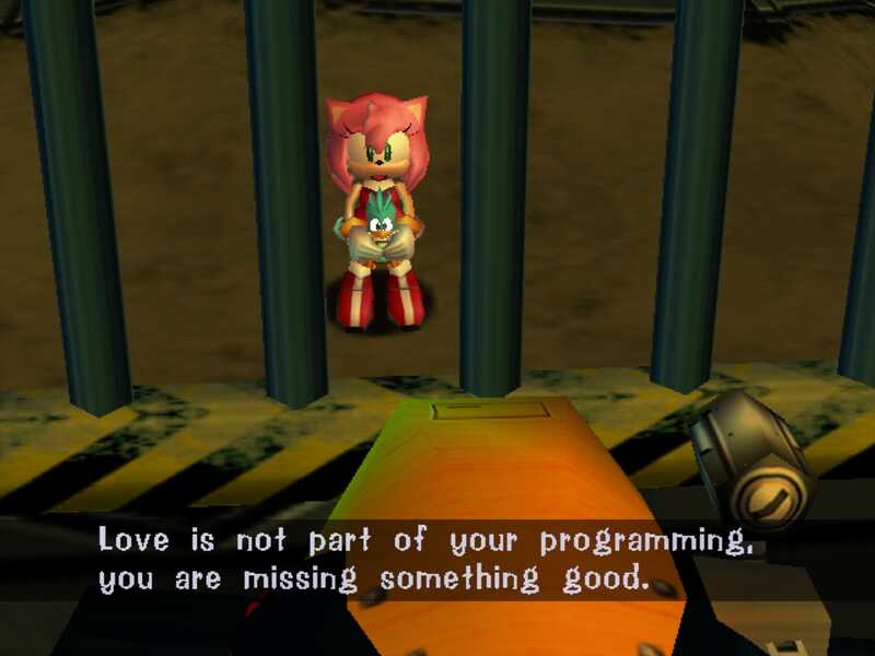 captura de tela de sonic adventure